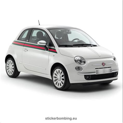 Fiat 500 Stickers Gucci 